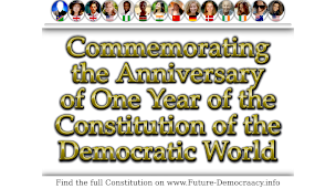 One Year Constitution of the Democratic World